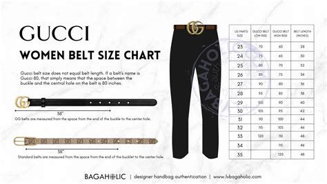 gucci belts sizes